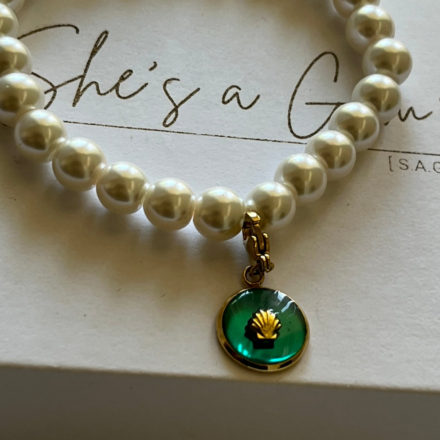 Green Horizon Bracelet