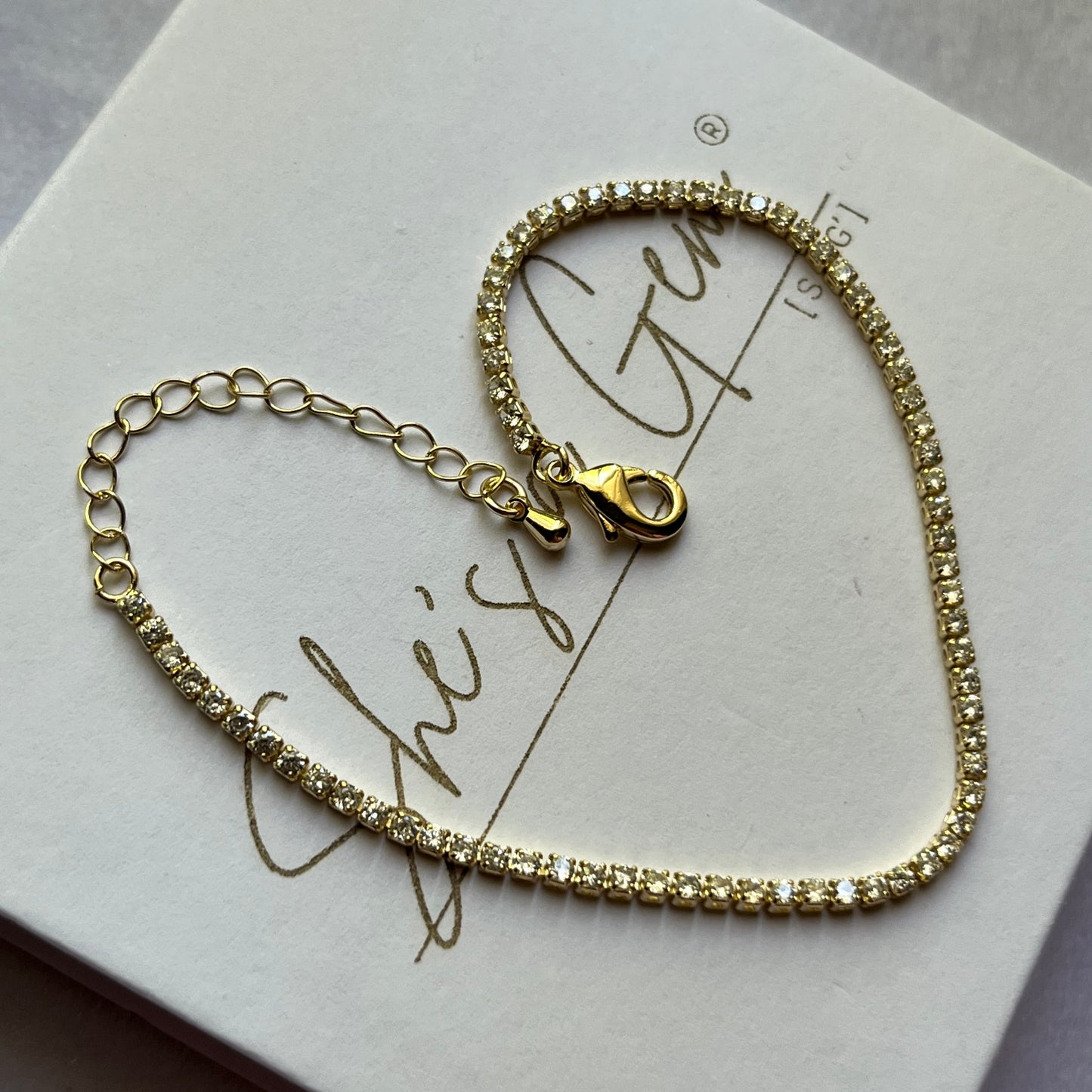 Starlight Tennis Bracelet