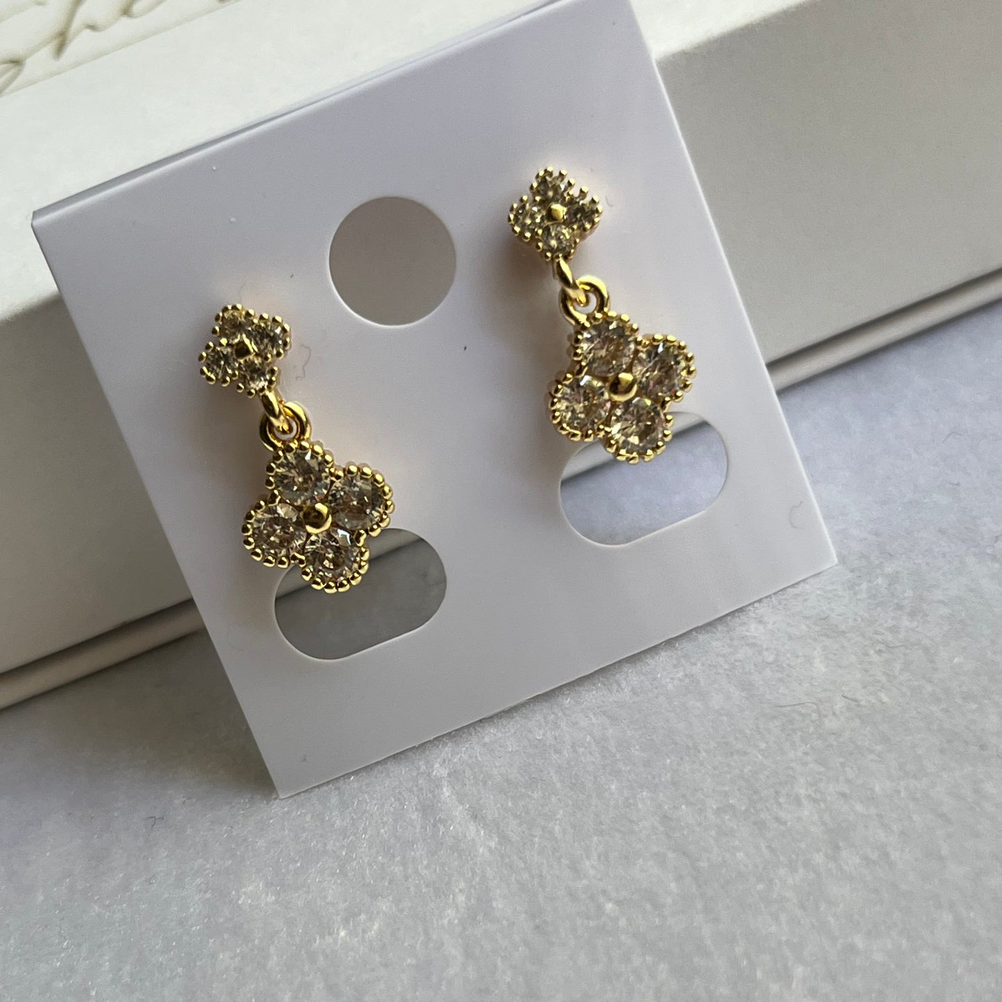 Four Leaf Bloom Earrings