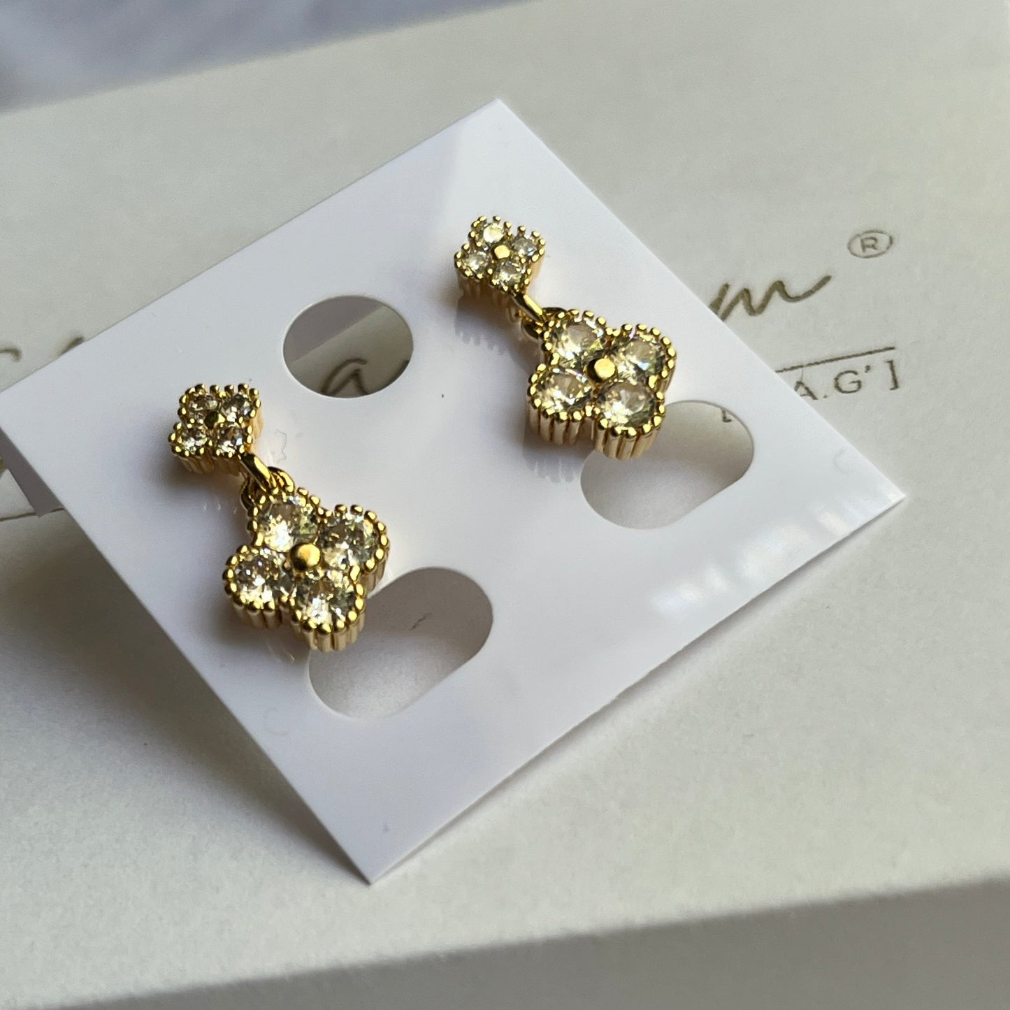 Four Leaf Bloom Earrings