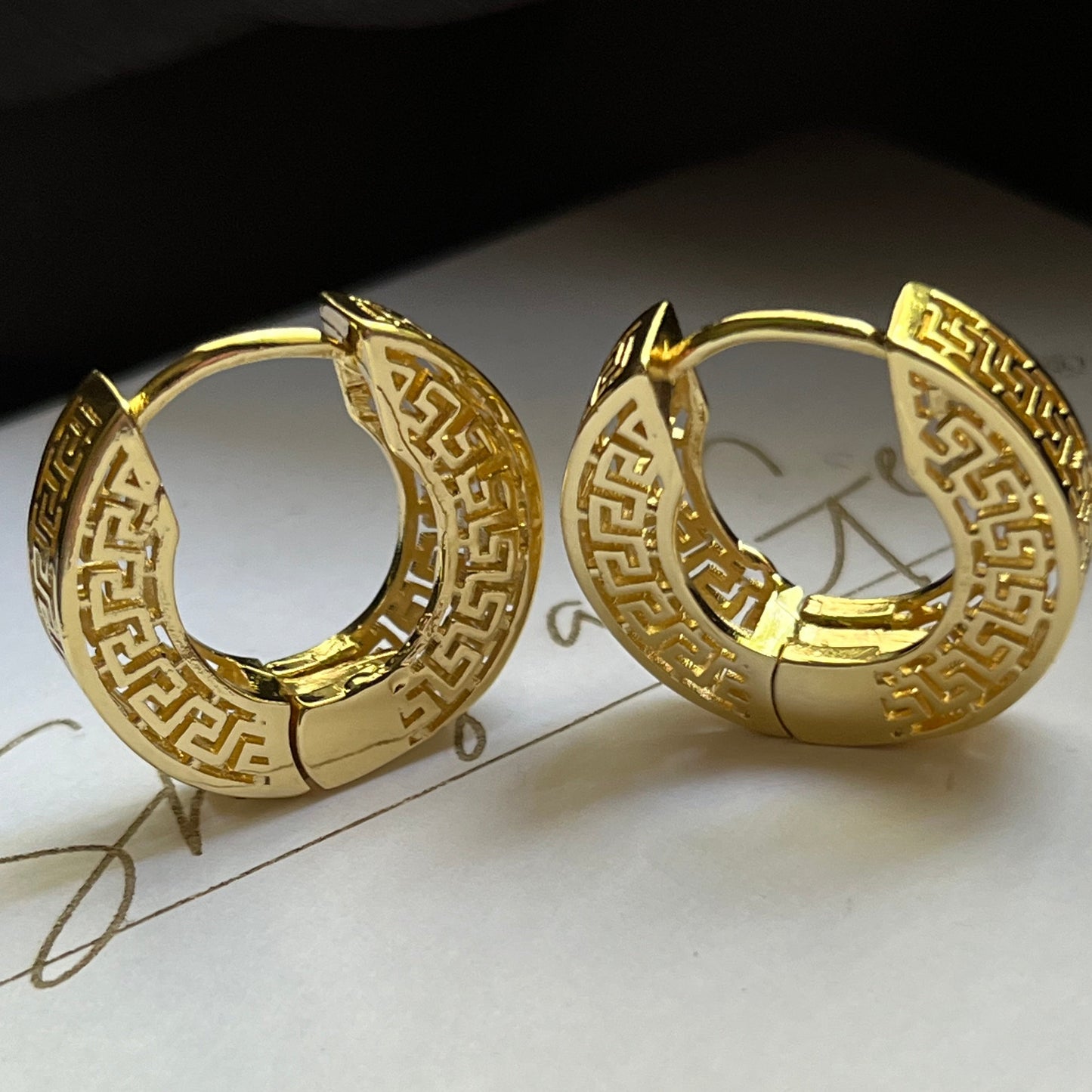 Darling Greek Hoops