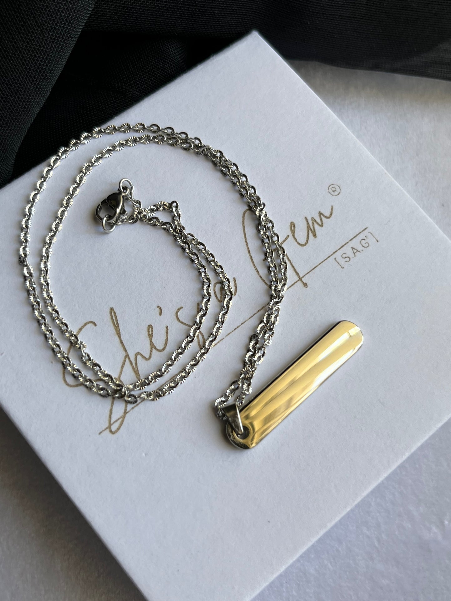 "I Love You, Ma" Necklace