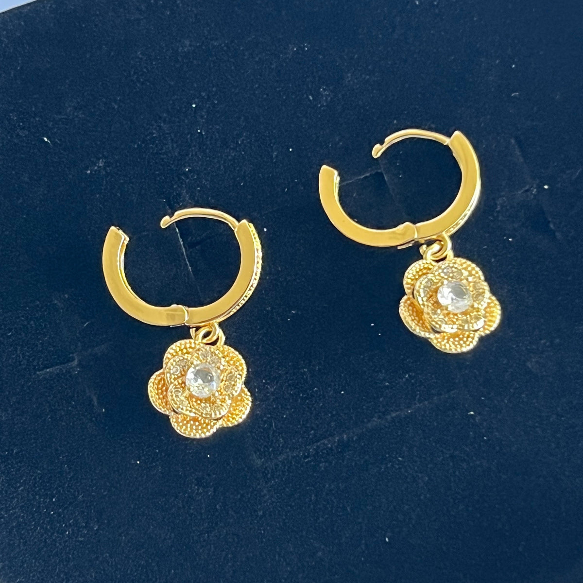 Flower Dangle Earrings