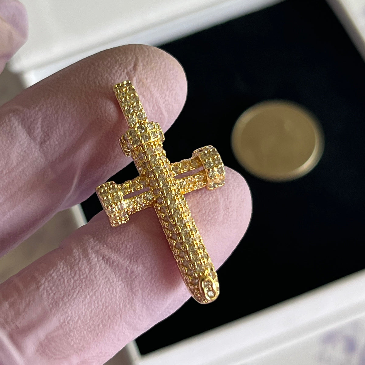 Nail Cross Pendant