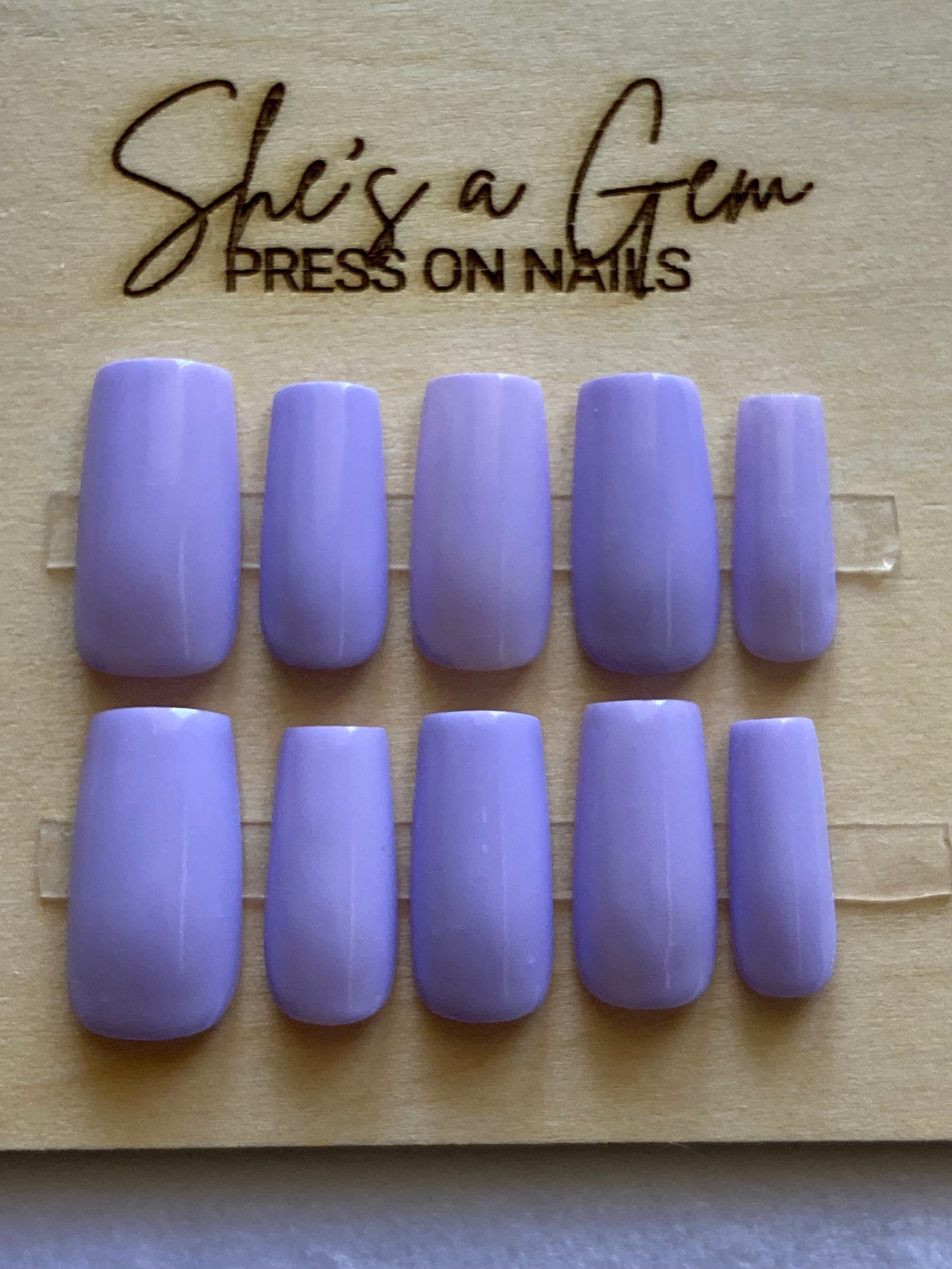 Violet Veil-Press on Nails