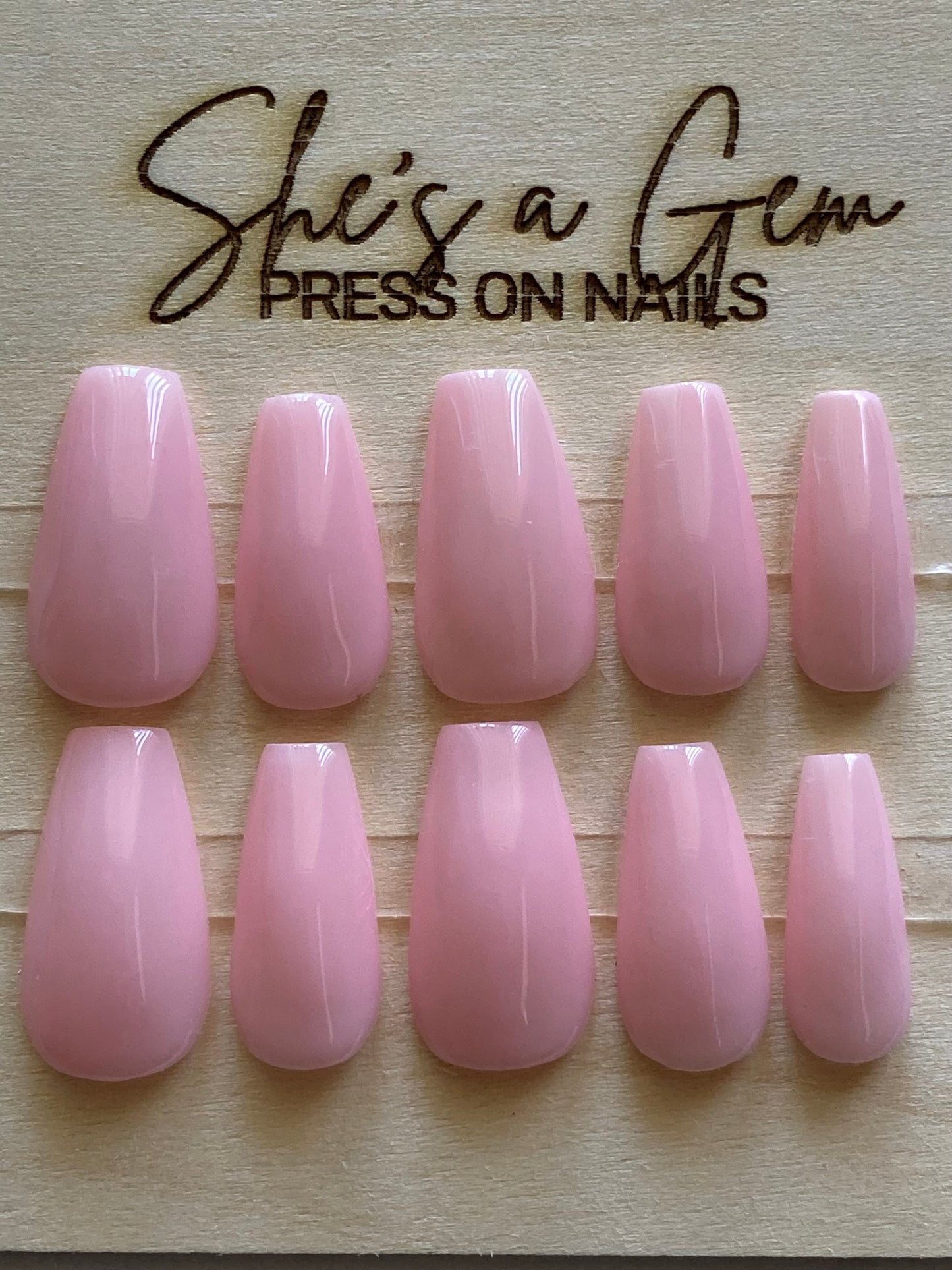 Pink Whisper-Press on Nails