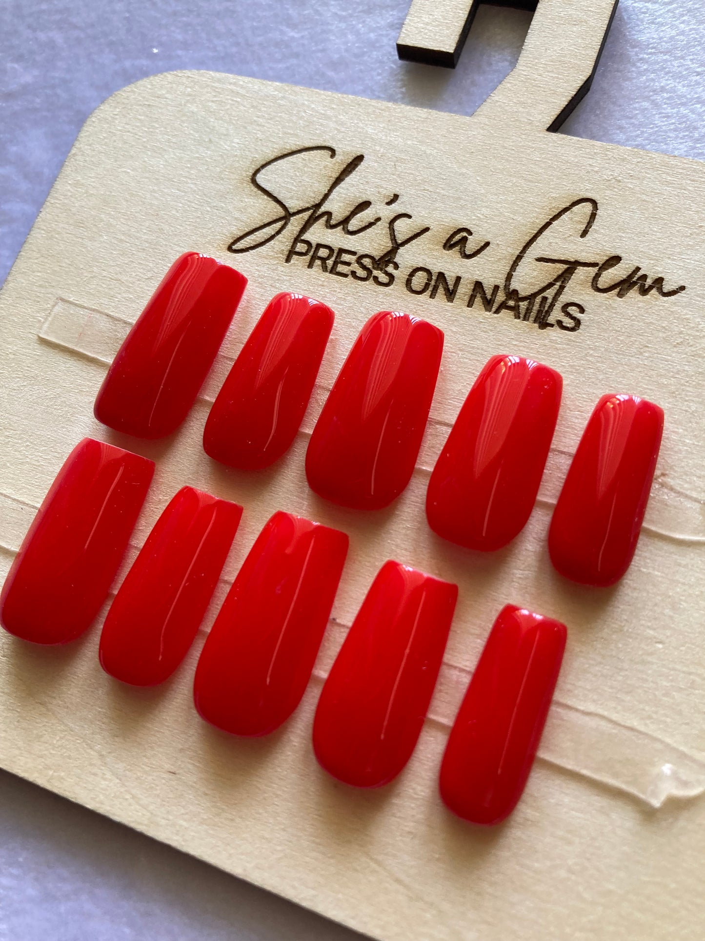 Red Velvet Press on Nails