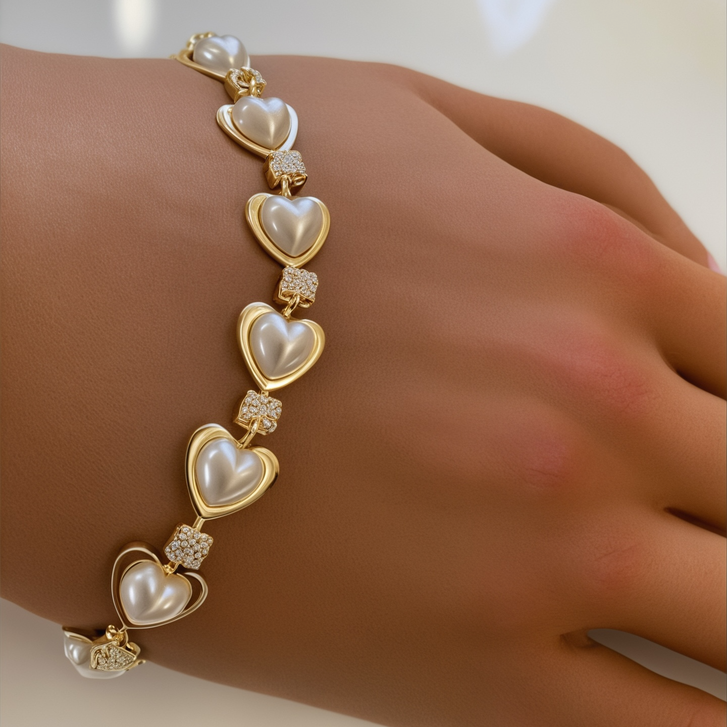 Sweetheart Pearl Bracelet