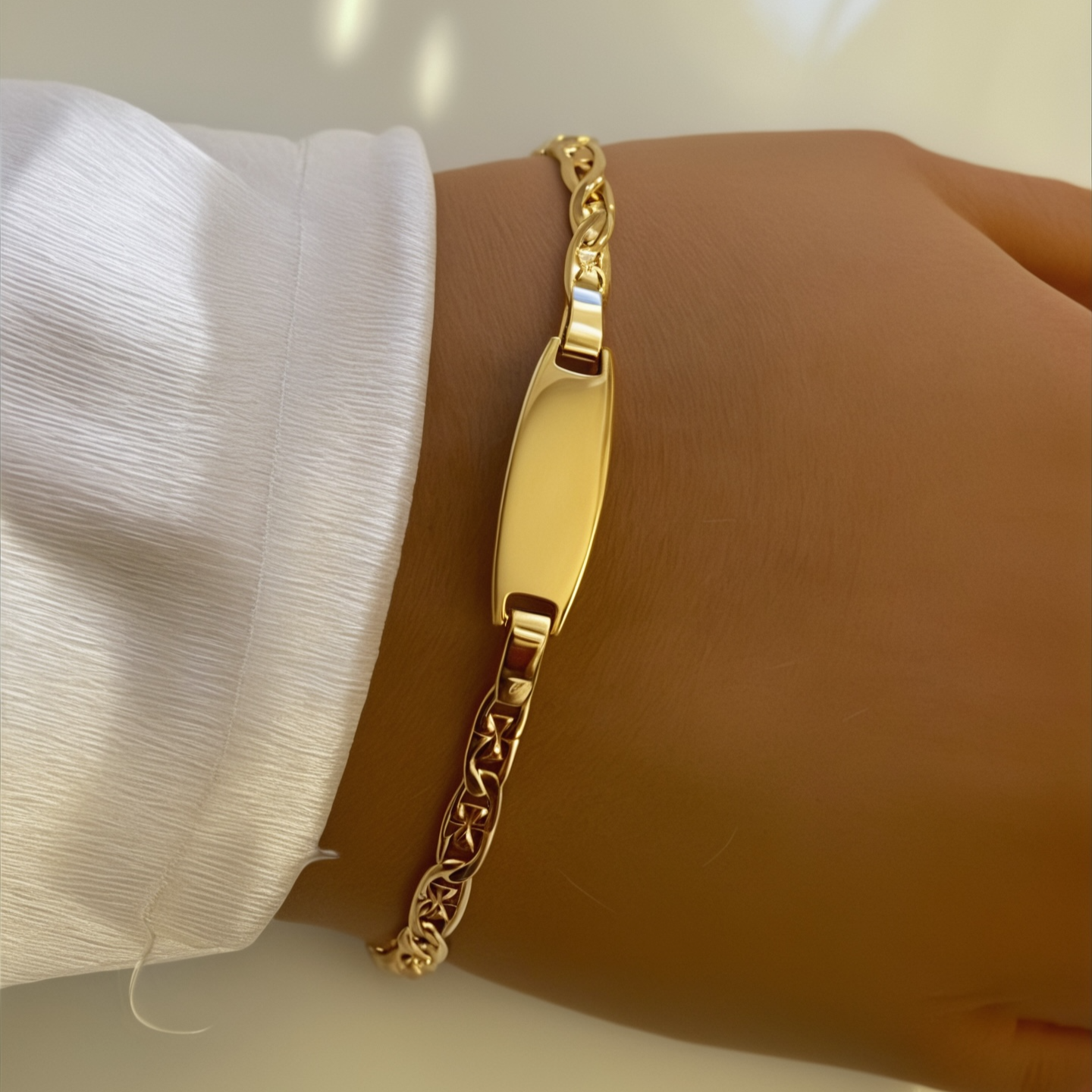 Classic Gem ID Bracelet