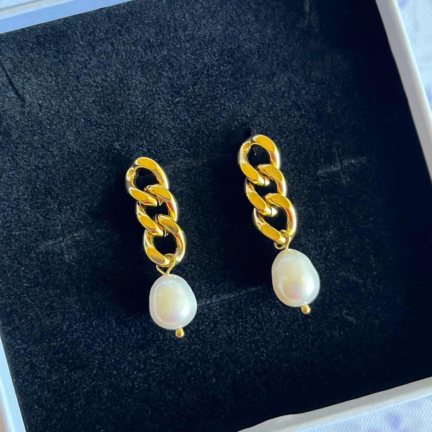 Luxe Pearl Drop Earrings