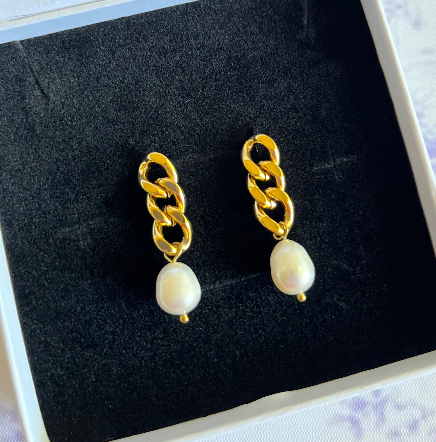 Luxe Pearl Drop Earrings