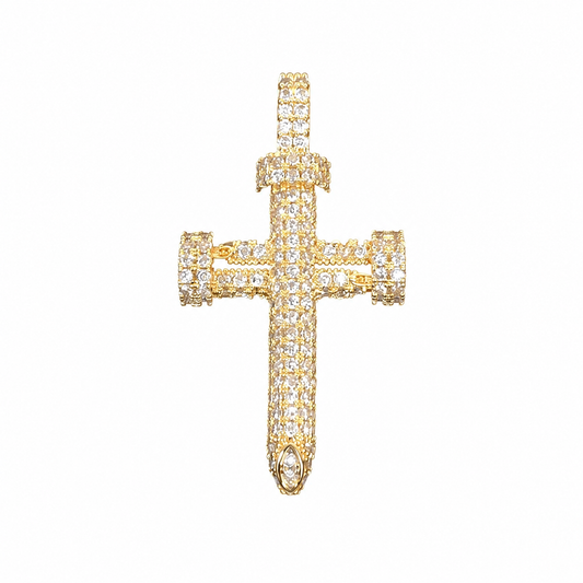 Nail Cross Pendant