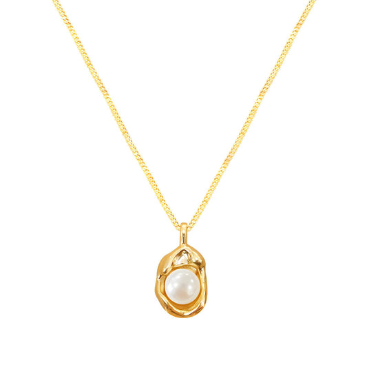 Pearl Drift Pendant Necklace