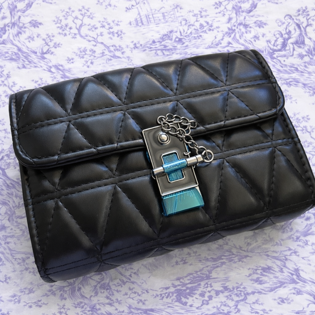 Midnight Quilted Mini Bag
