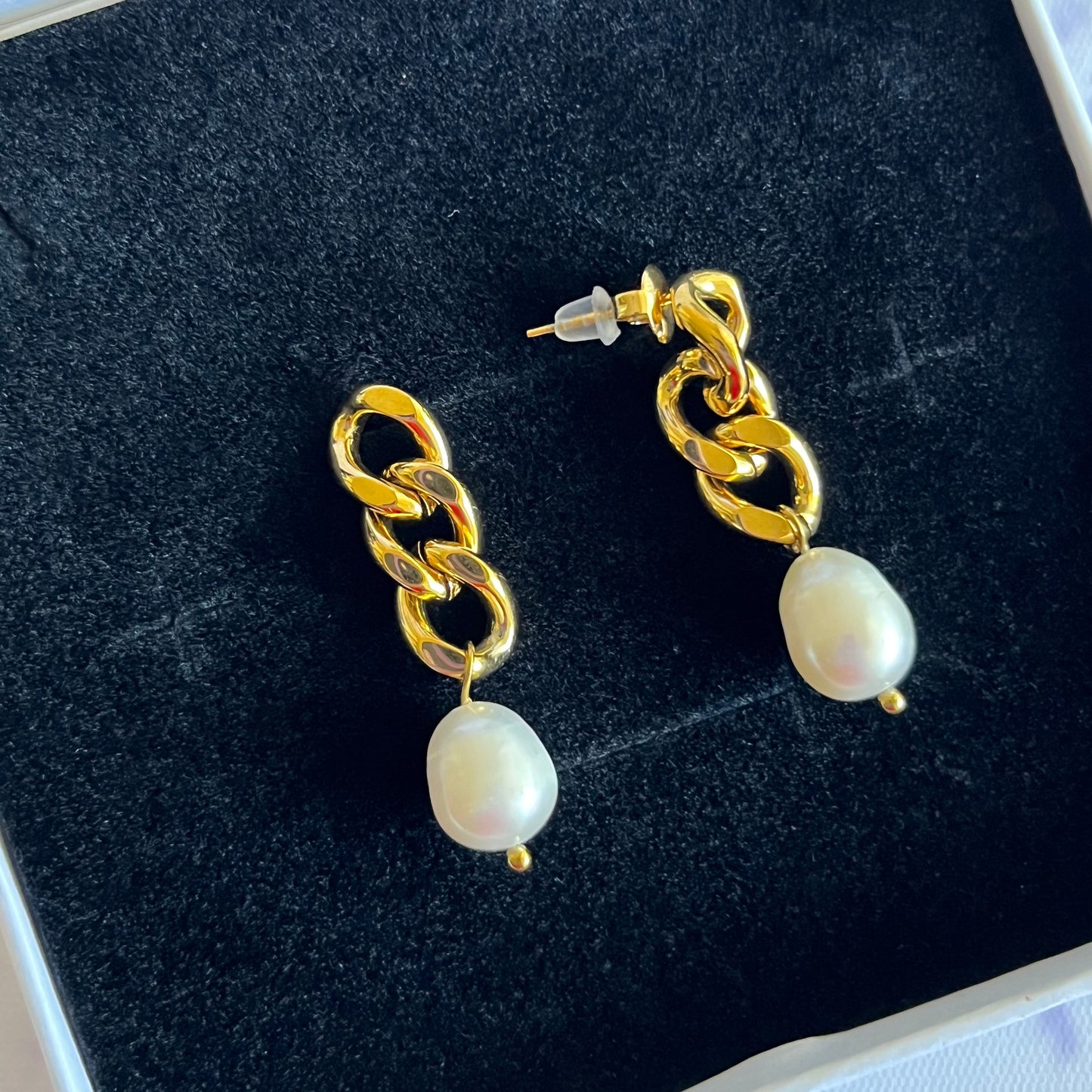 Luxe Pearl Drop Earrings