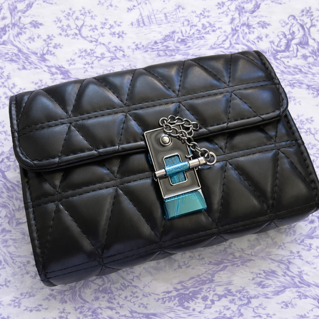 Midnight Quilted Mini Bag