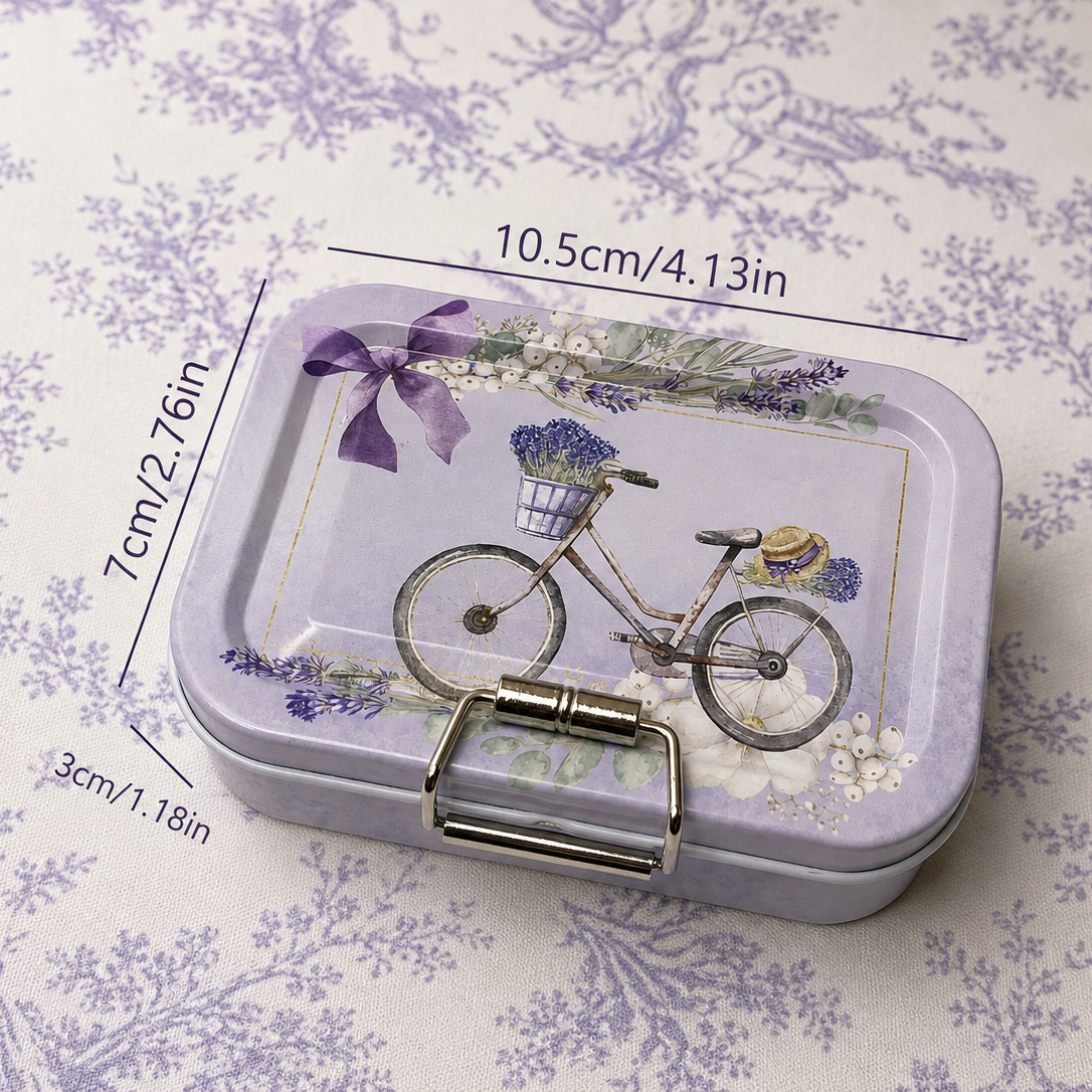 Purple Little Bike Jewelry Extra Mini Storage Box