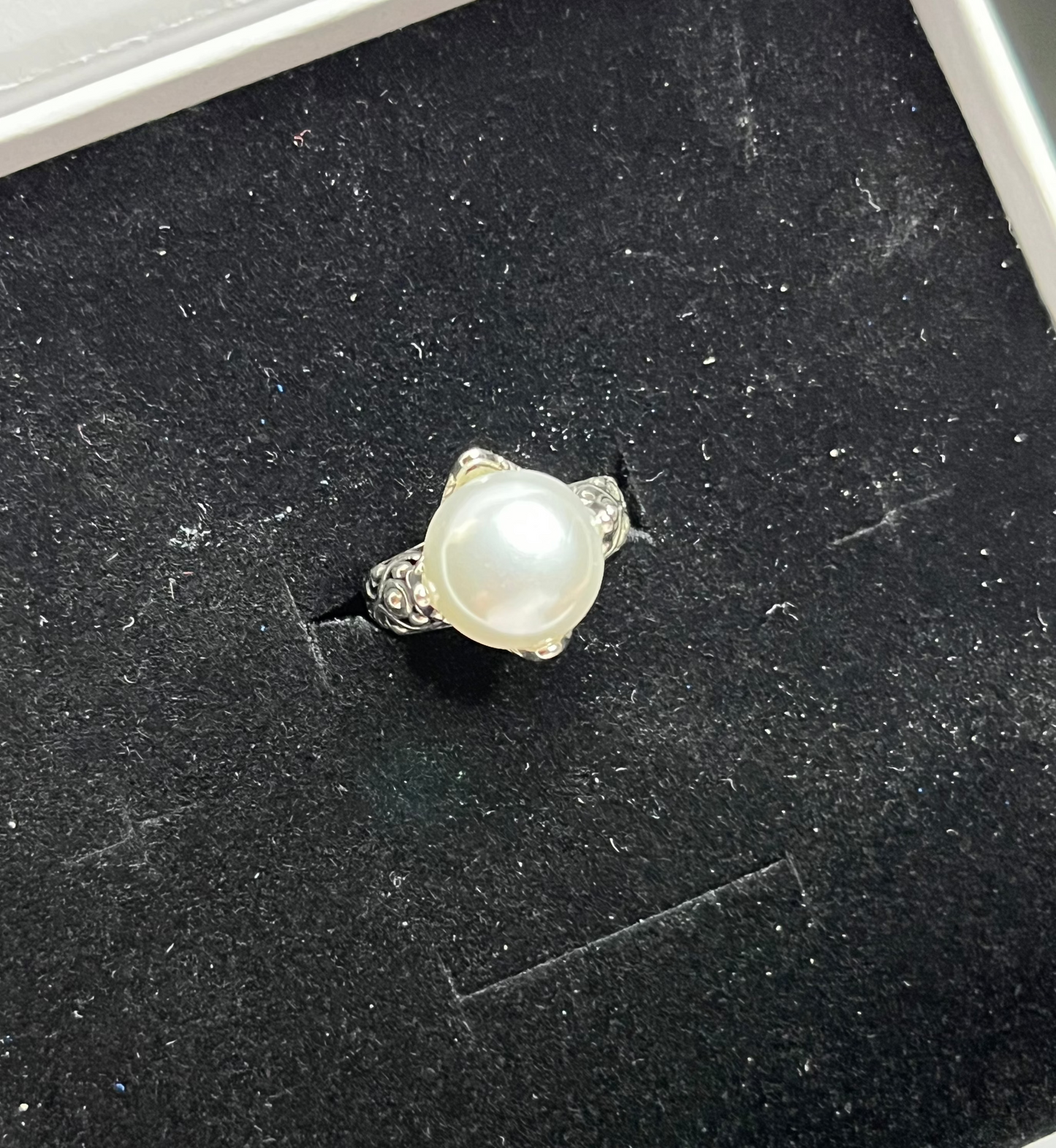 Pearl Heirloom Filigree Ring