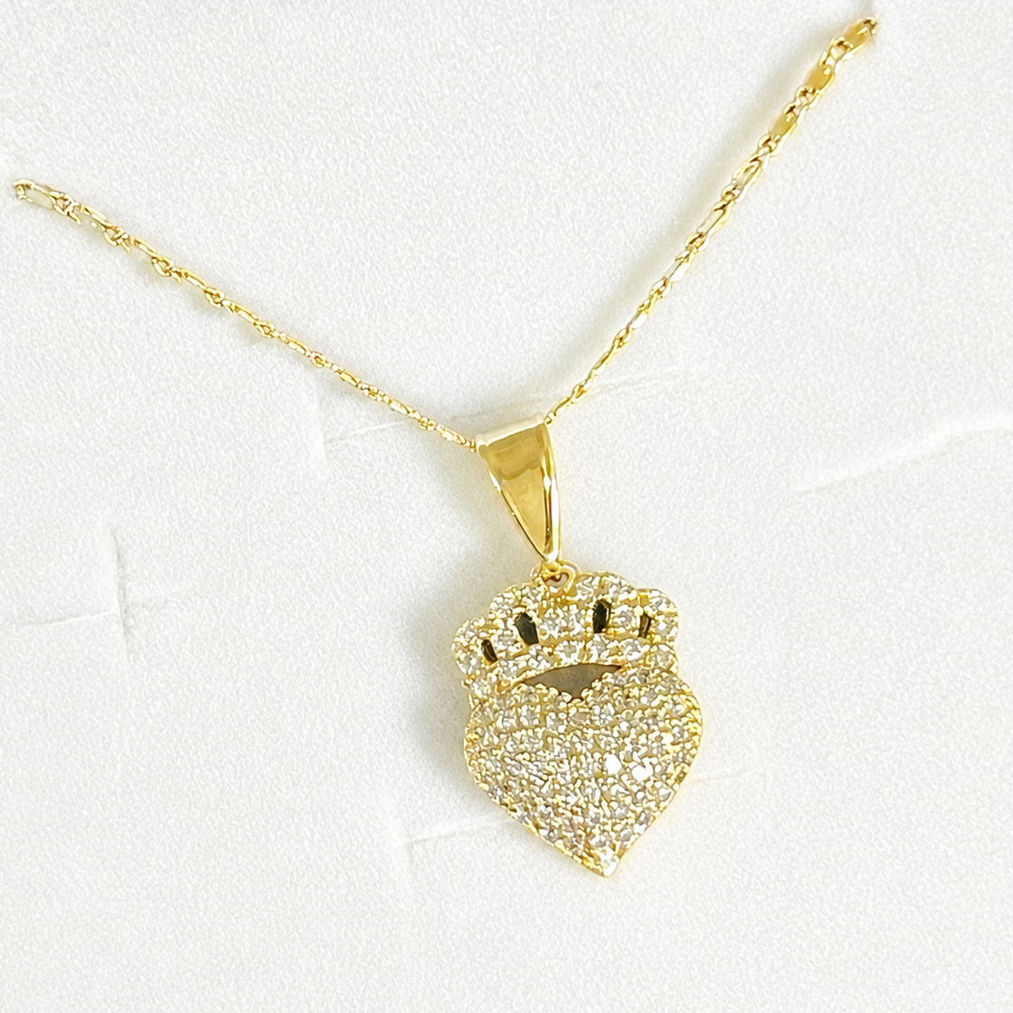 Crown Heart Necklace