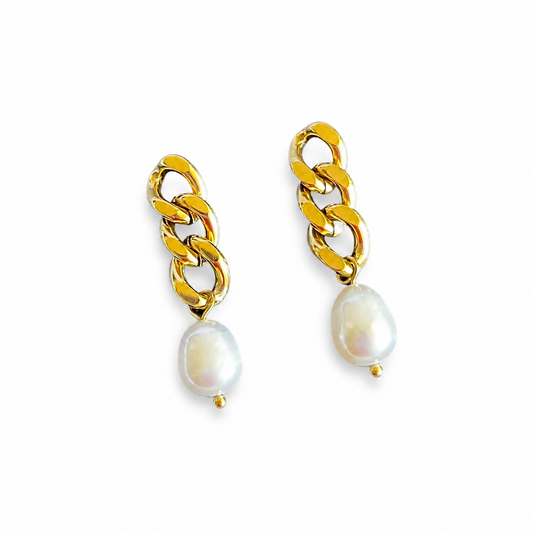Luxe Pearl Drop Earrings