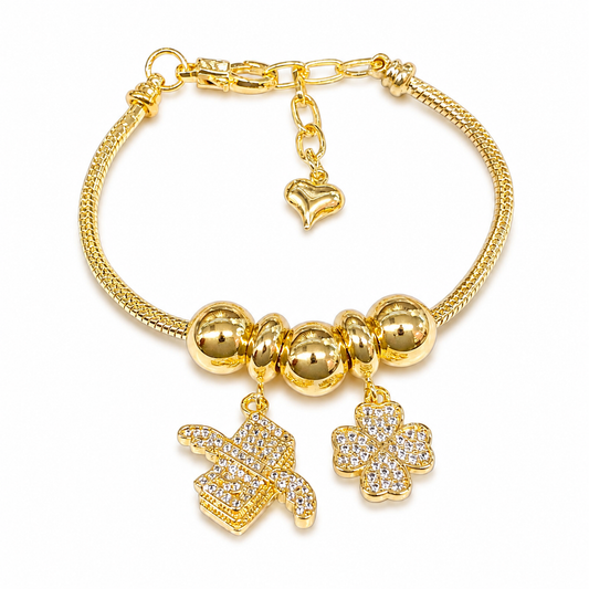 Lucky Money Fortune Charm Bracelet