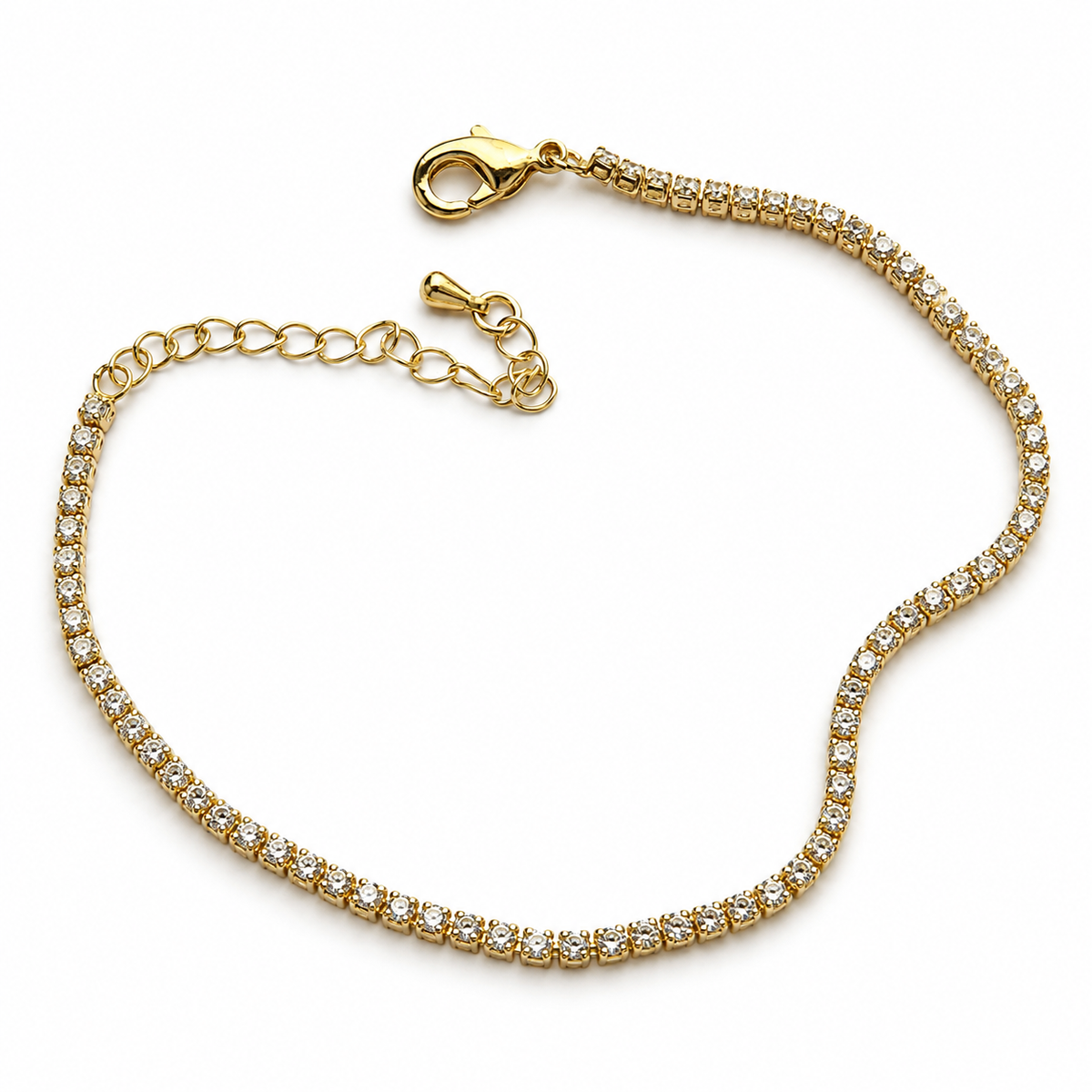 Dazzling Cubic Zirconia Bracelet/Anklet