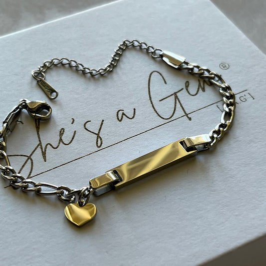 Heartfelt Bar Bracelet