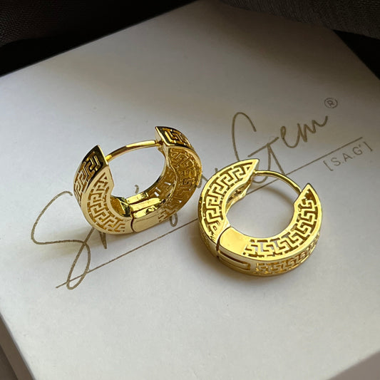 Darling Greek Hoops
