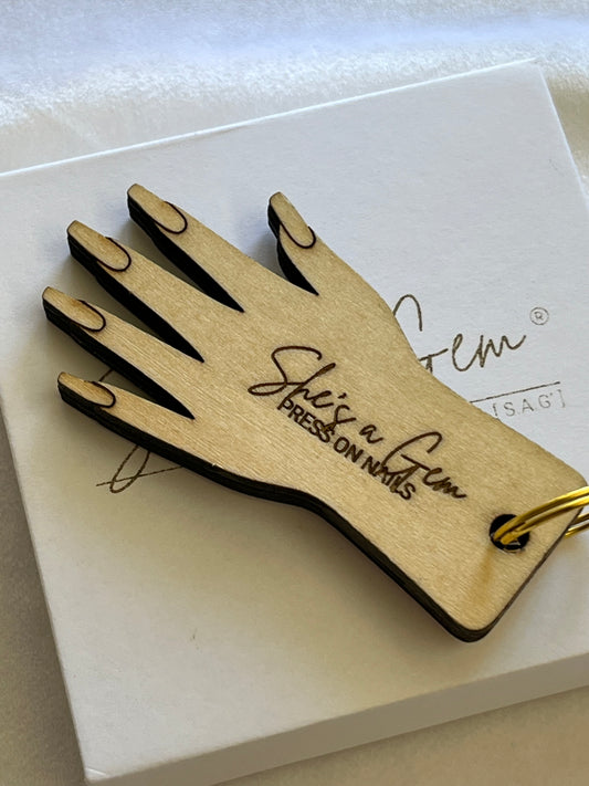 Bulk Coffin Nail NFC Keychain