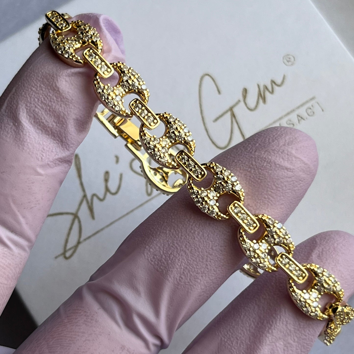 Gold Filled Swiss Royal Mariner Bracelet