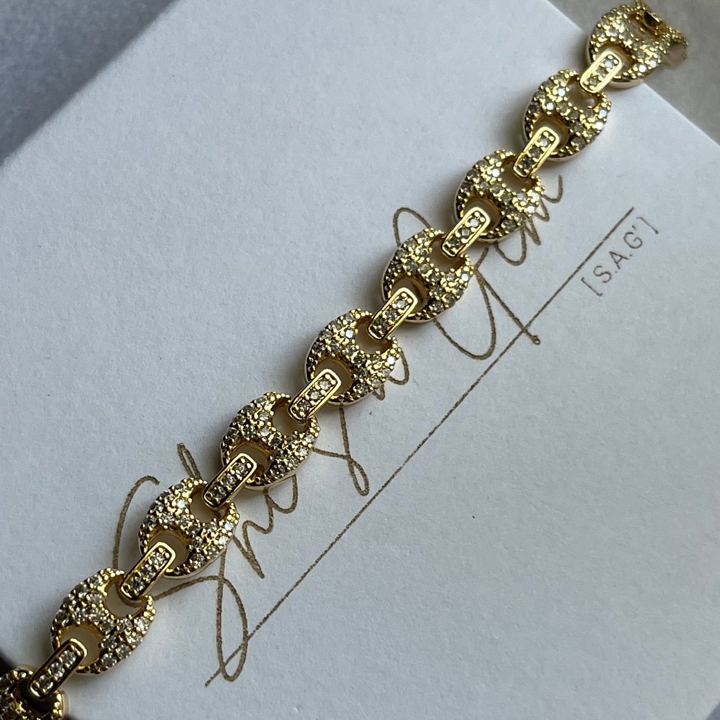 Gold Filled Swiss Royal Mariner Bracelet