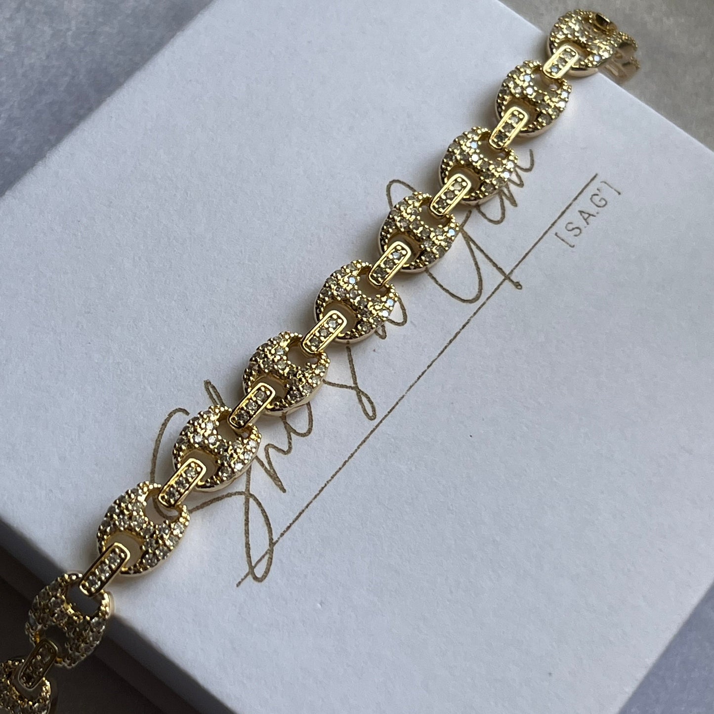 Gold Filled Swiss Royal Mariner Bracelet
