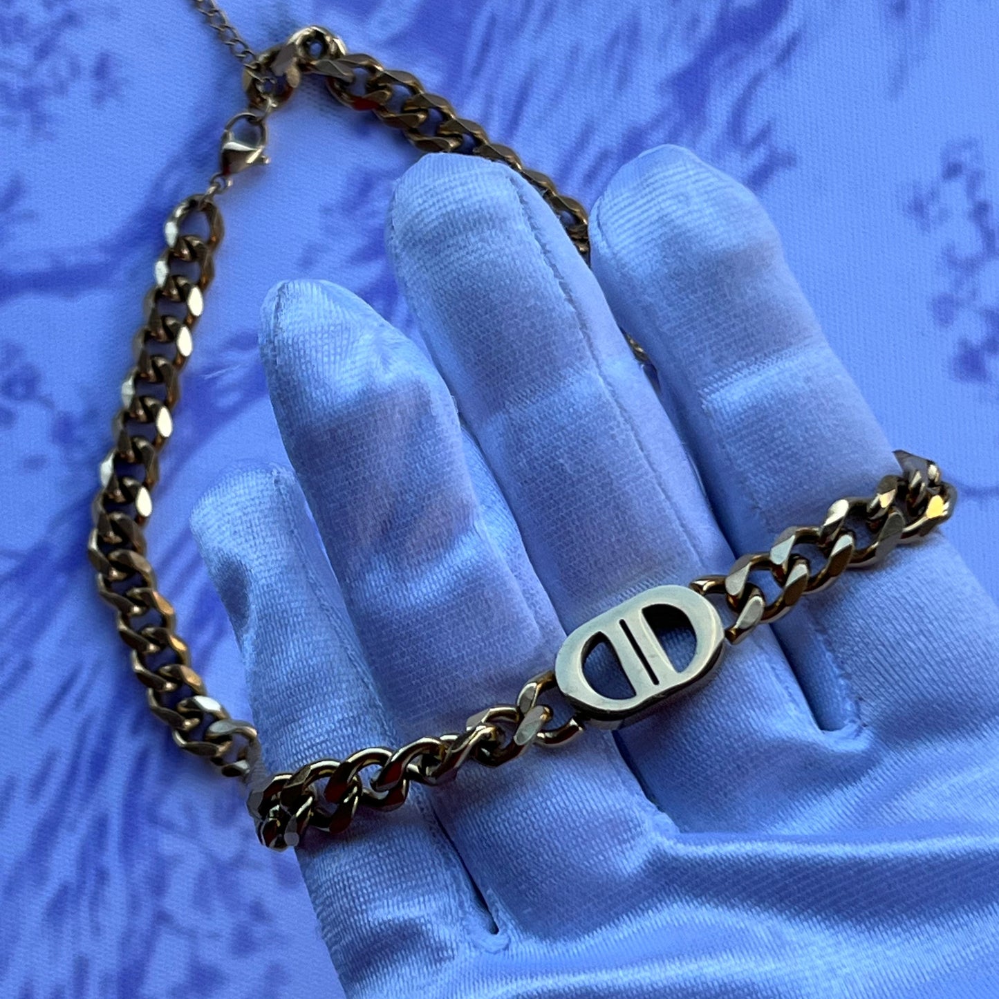 18K Gold Plated Stainless Steel Link Necklace