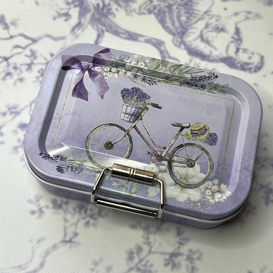Purple Little Bike Jewelry Extra Mini Storage Box