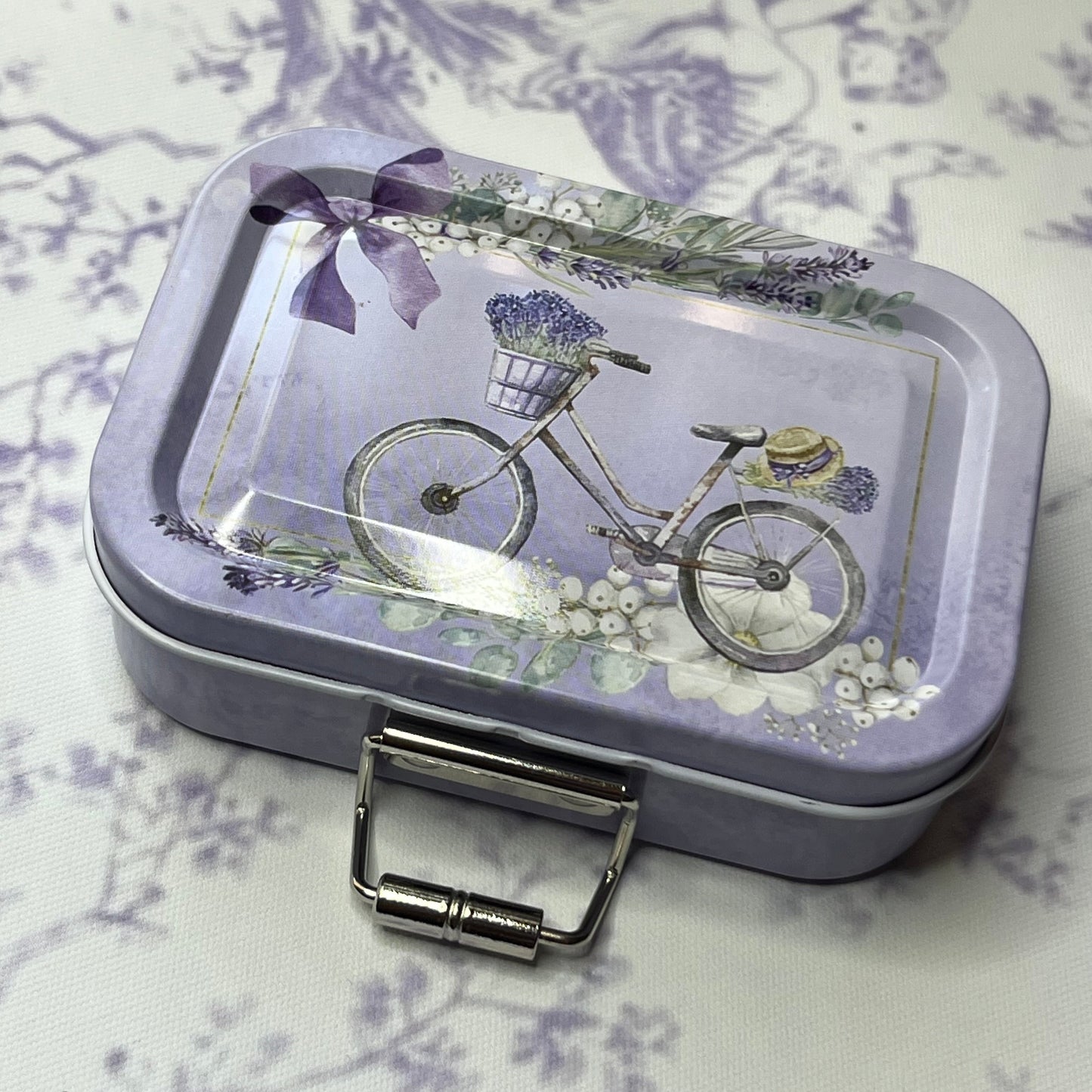 Purple Little Bike Jewelry Extra Mini Storage Box