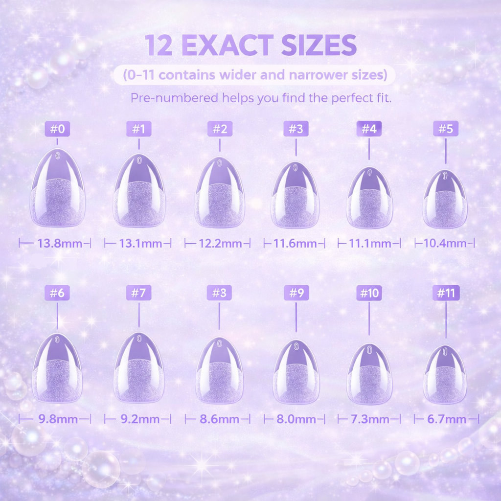 Lady Ruby Press on Nails